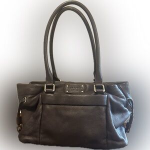 Kate Spade New York Westbury leather handbag with Kate spade embossed on…